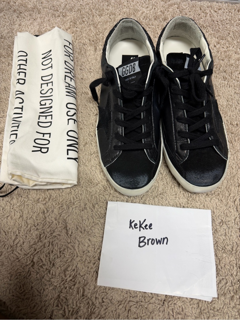 Golden Goose superstars size 39